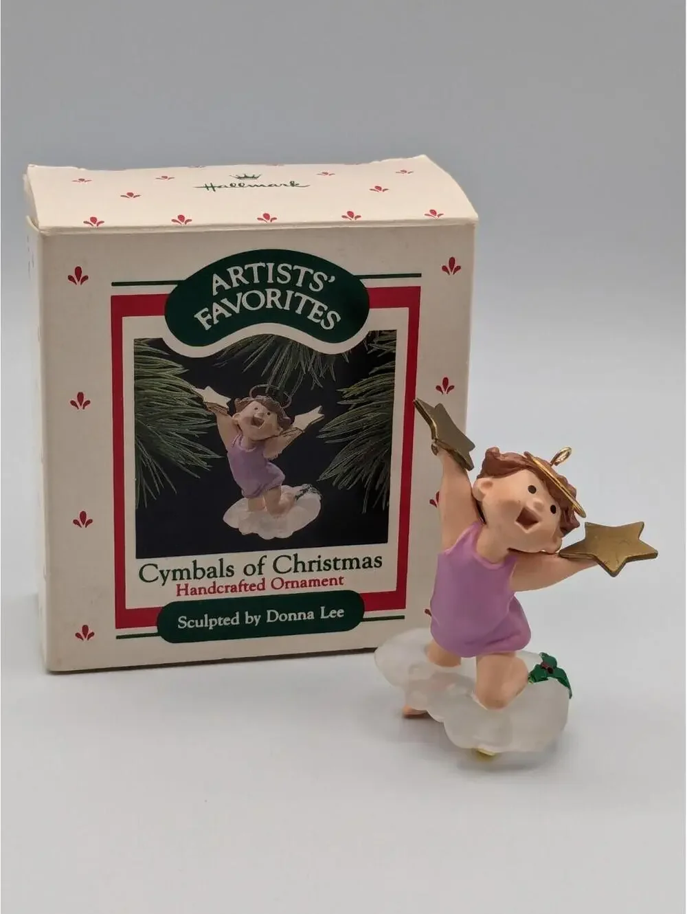 Hallmark Keepsake Cymbals of Christmas 1988, Vintage Christmas Ornament